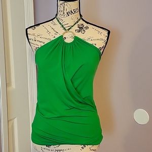 Green Halter top